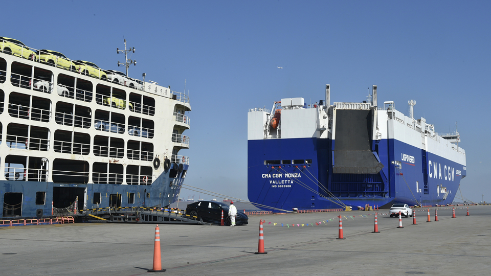 “關(guān)港合作”保障國產(chǎn)車(chē)輛高效出口