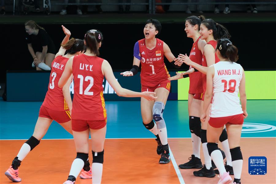 （體育）（1）排球&mdash;&mdash;女排世錦賽：中國勝阿根廷