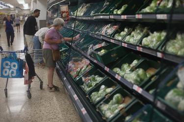 英國7月CPI同比漲幅再創(chuàng  )40年來(lái)新高