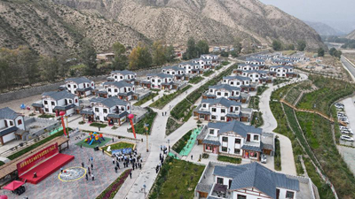 甘肅天祝：116戶(hù)群眾避險搬遷住新房