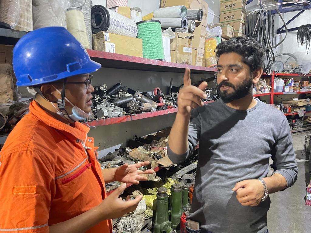 通訊：把對祖國的祝?；癁楣ぷ鲃?dòng)力&mdash;&mdash;記堅守在巴基斯坦蘇吉吉納里水電站工地的中國建設者