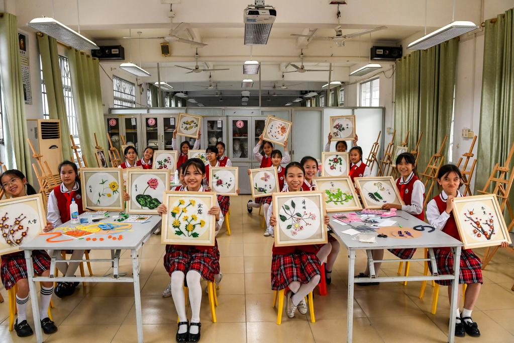 廣西興業(yè)：特色興趣小課堂助&ldquo;雙減&rdquo;