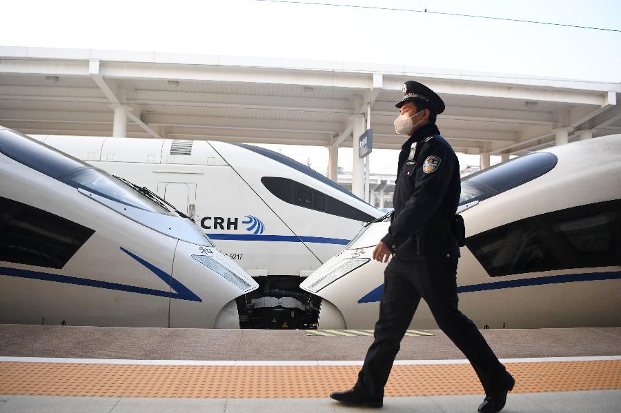 新春走基層丨&ldquo;95后&rdquo;乘警的第110次值乘