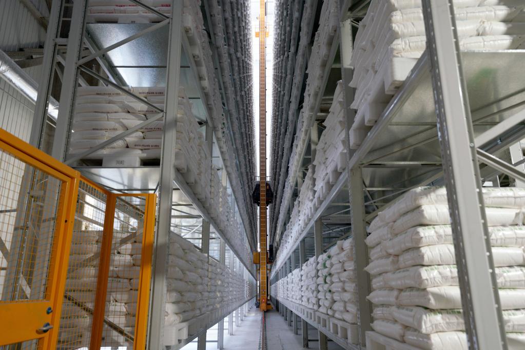 河北柏鄉：面粉加工企業(yè)生產(chǎn)忙