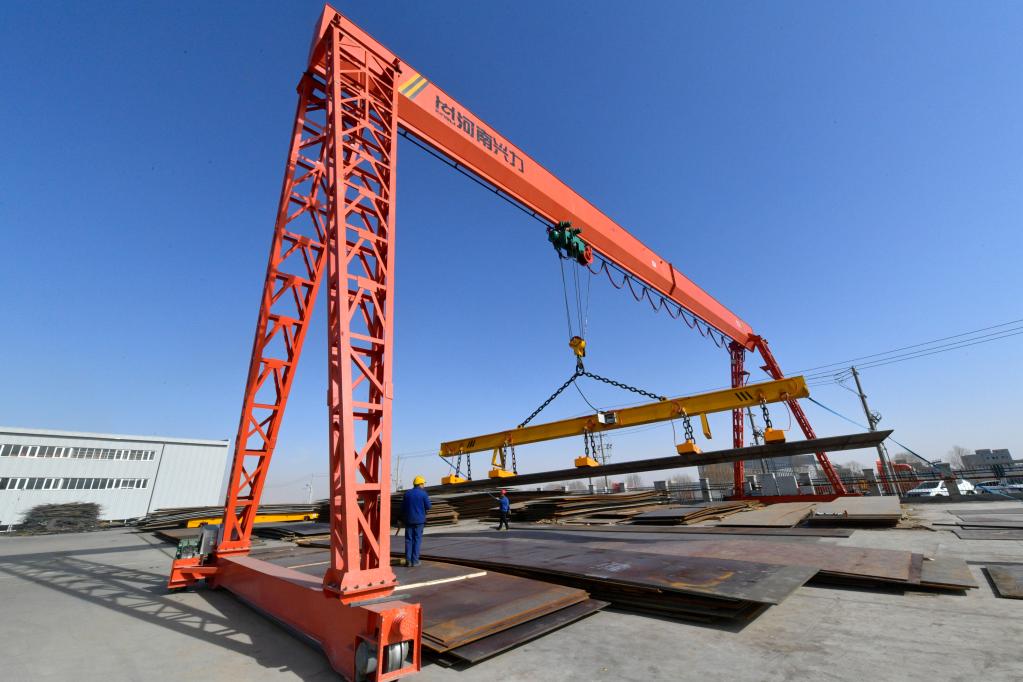 甘肅張掖：企業(yè)節后開(kāi)足馬力抓生產(chǎn)