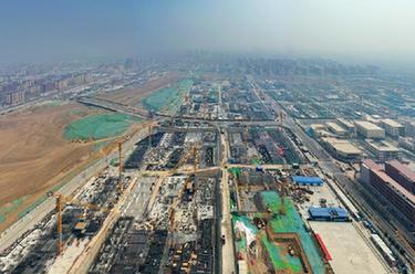 河北雄安新區容西片區安置房二期項目建設有序推進(jìn)