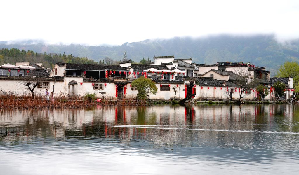 安徽黟縣：生態(tài)鄉村畫(huà)振興