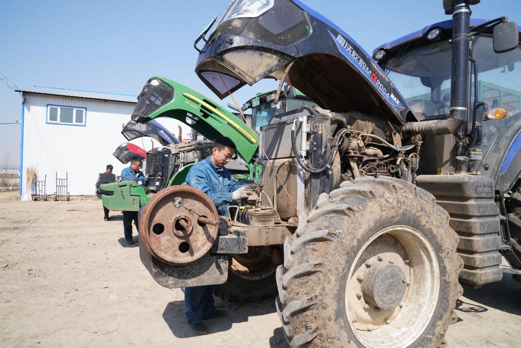 黑龍江海林:搶抓農時(shí)備春耕