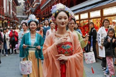 上海豫園:“仲春花朝節”啟幕