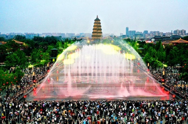 西安:泉隨樂(lè )舞迎客來(lái)