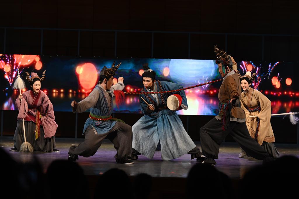 原創(chuàng  )文物活化舞臺劇《盛世歡歌》在國博上演