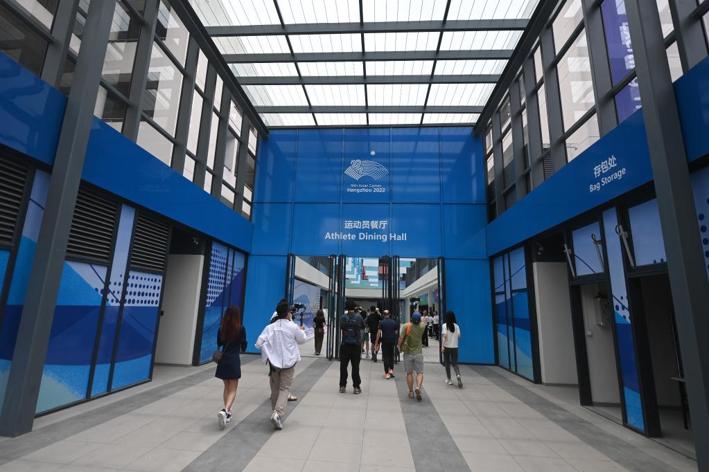 新華全媒+｜新華社記者探營(yíng)杭州亞運村