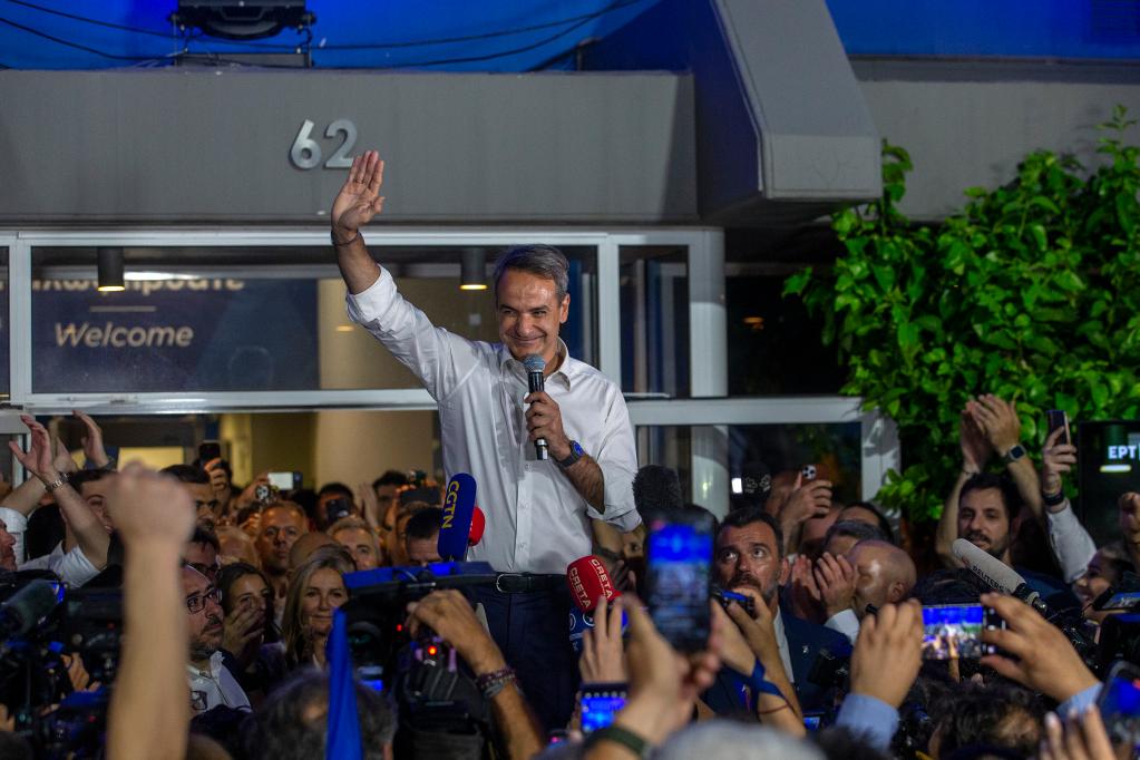 新民主黨贏(yíng)得希臘第二輪議會(huì )選舉