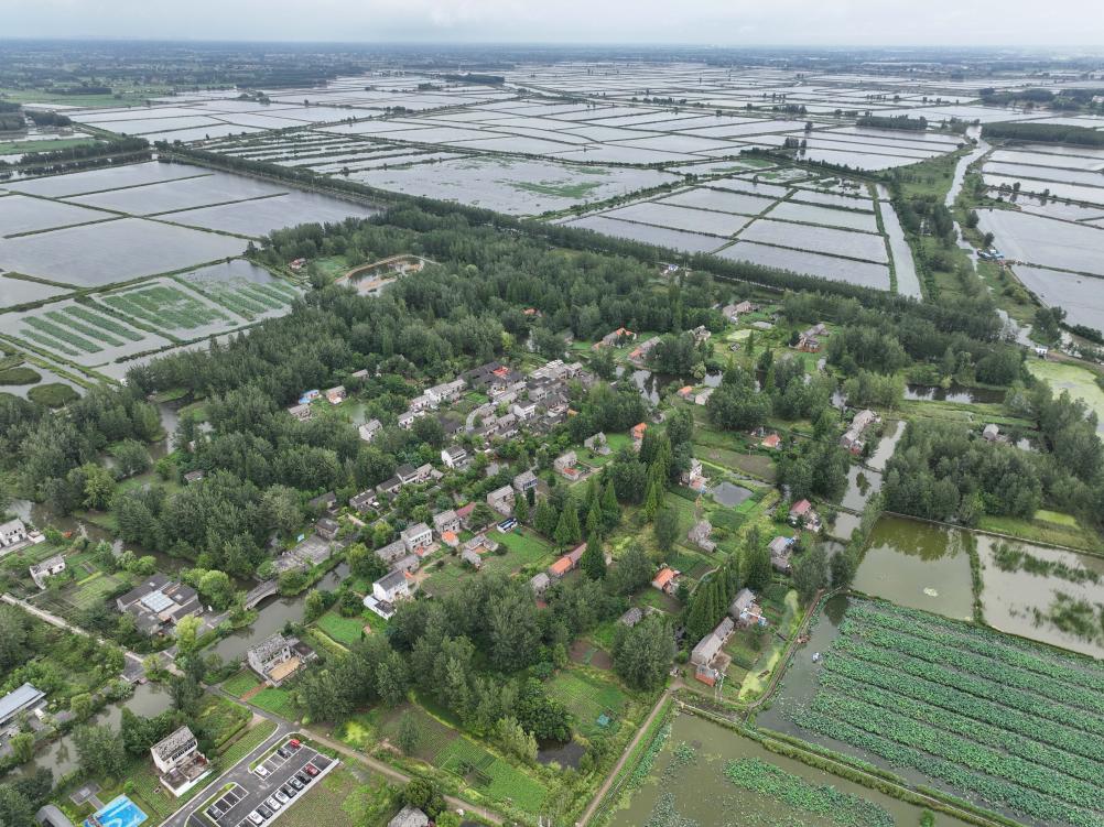 江蘇阜寧：古村&ldquo;煥新&rdquo;迎客來(lái)