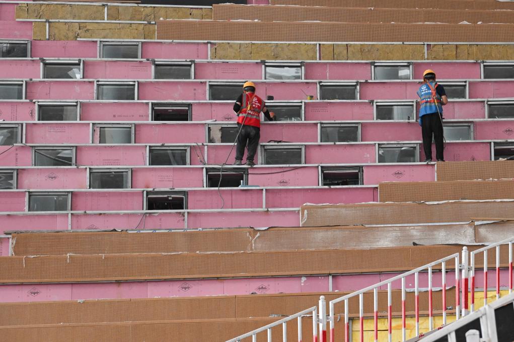 高質(zhì)量發(fā)展調研行丨北京城市副中心三大建筑建設正酣