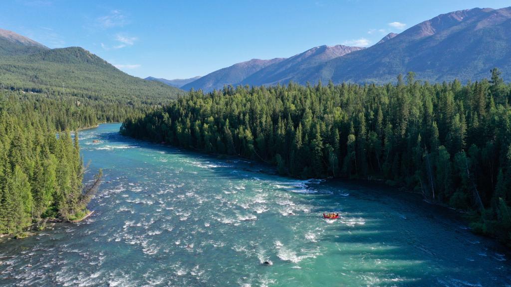 新疆喀納斯景區進(jìn)入旅游黃金期