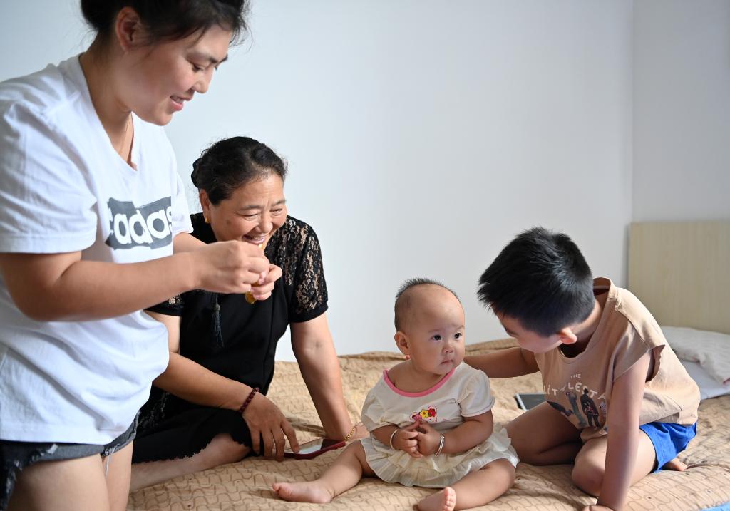 新華全媒+丨天津靜海：走進(jìn)轉移群眾集中安置點(diǎn)