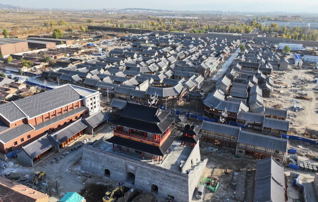 河北張家口萬(wàn)全右衛城長(cháng)城國家文化公園文旅融合區項目建設正酣