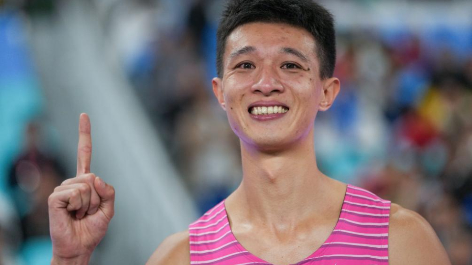 全運會(huì )丨田徑——男子三級跳遠決賽：吳瑞庭奪冠