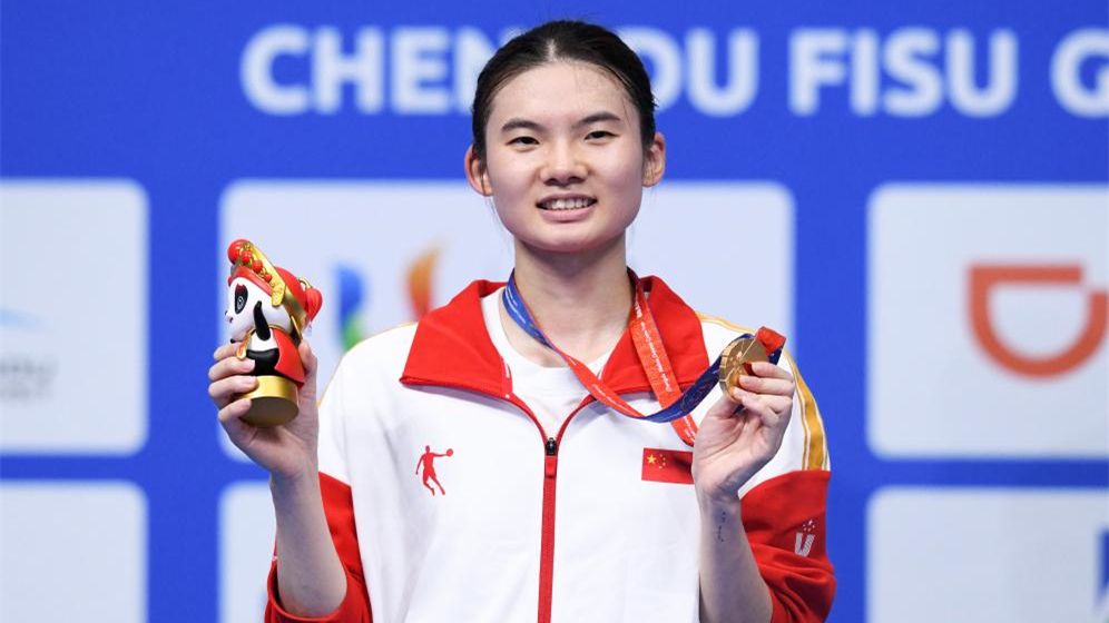 成都大運會(huì ) | 羽毛球&mdash;&mdash;韓悅獲女子單打冠軍