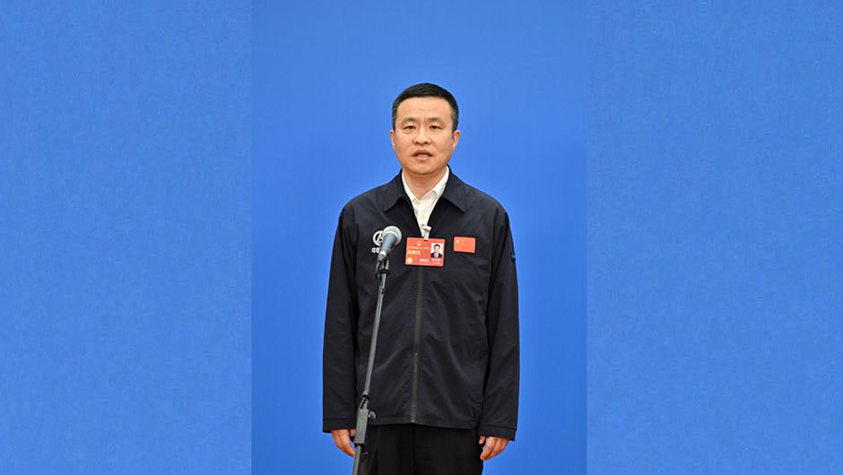 全國人大代表孫澤洲接受媒體采訪(fǎng)&rdquo;