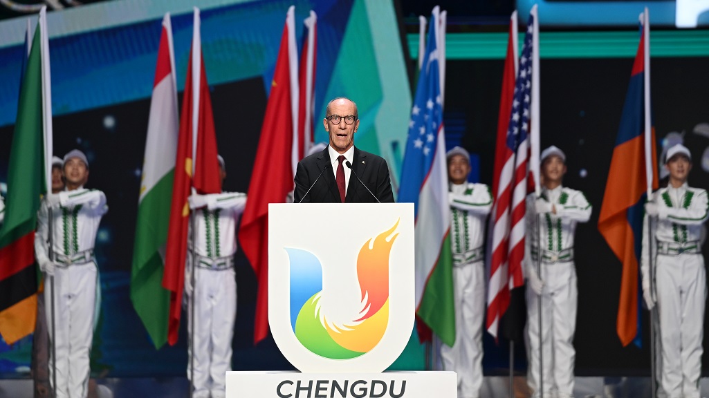 國際大體聯(lián)代理主席雷諾&middot;艾德致辭