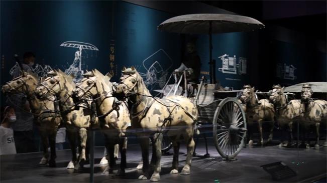 &ldquo;穿越秦漢&rdquo;探館Vlog | 出行儀仗金銀配飾重達14公斤？