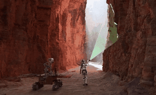 震撼！新華社數字記者的火星之旅