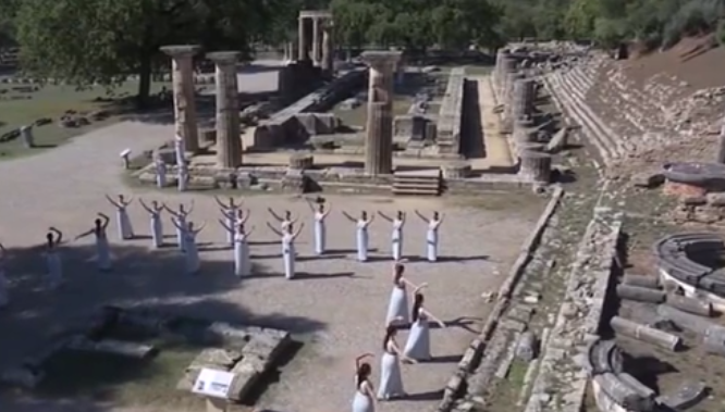 希臘：北京冬奧會(huì )火種在希臘成功采集