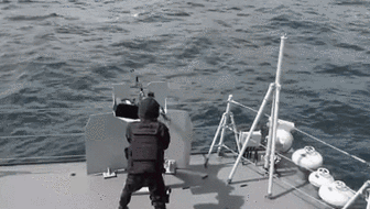 第39批護航編隊航渡途中開(kāi)展針對性訓練