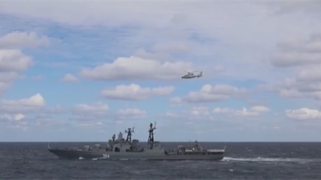 中俄首次海上聯(lián)合巡航圓滿(mǎn)結束