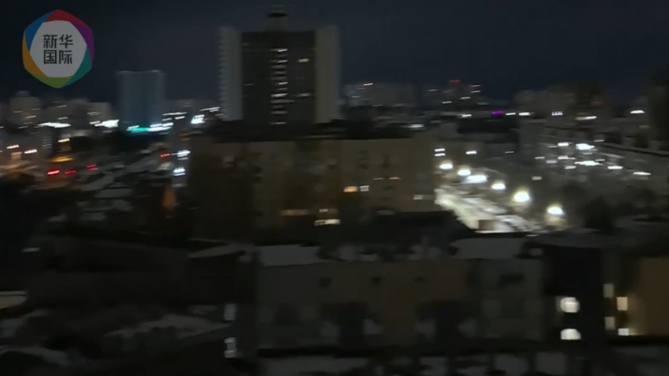 現場(chǎng)直擊！記者在烏克蘭基輔聽(tīng)到多次強烈爆炸